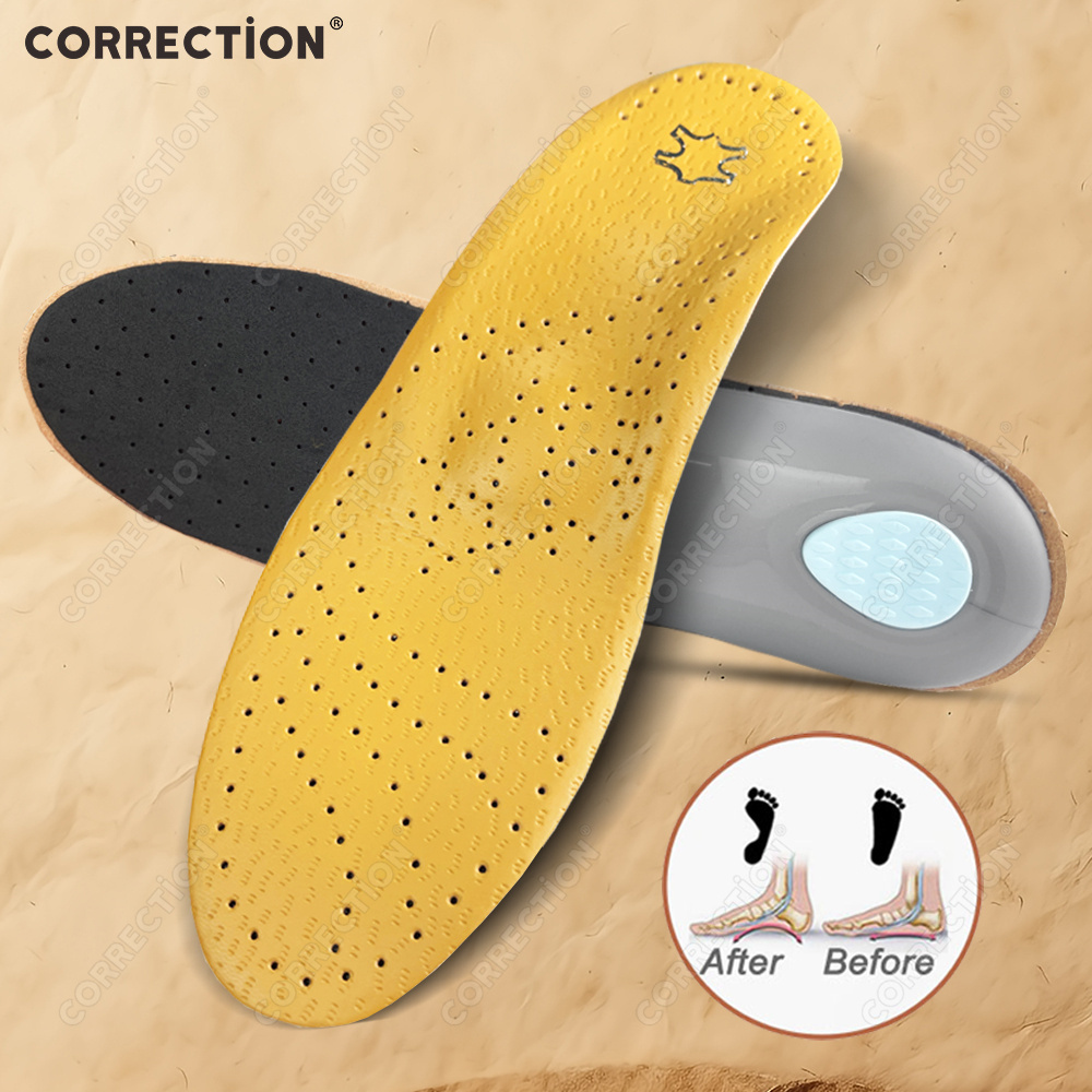 Sneaker Leather Care - Semelles orthopédiques en cuir avec soutien