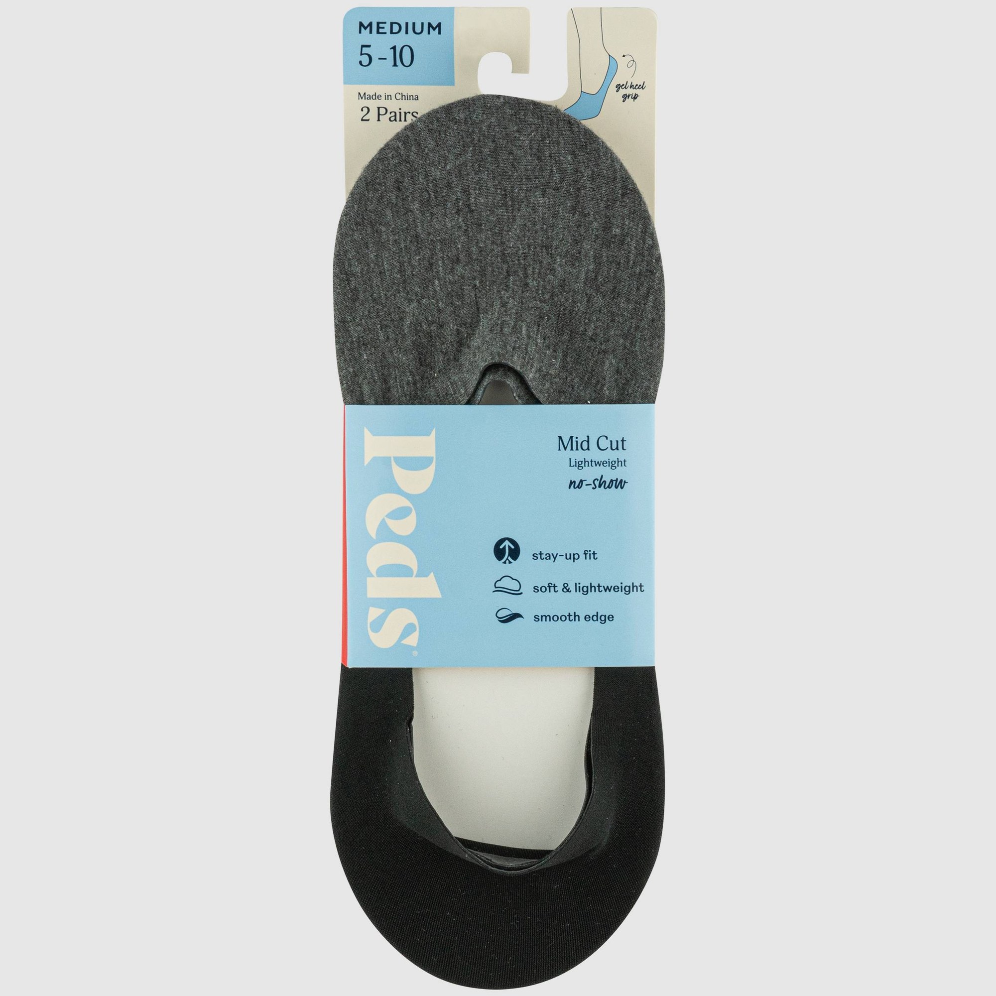 2 paires de chaussettes invisi - Heel Liner Grip avis et prix