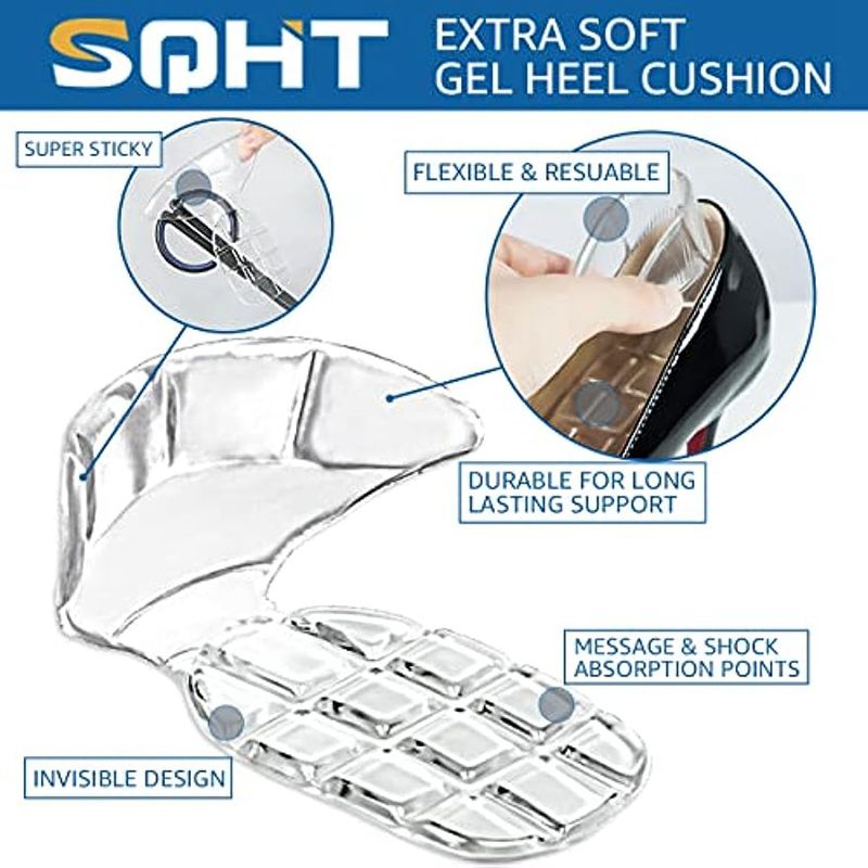 Silicone GEL Talon Autocollant - Heel Liner Grip avis et prix